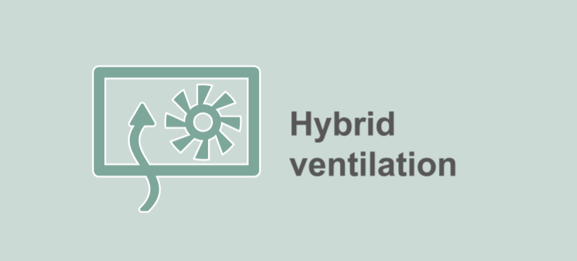Hybrid ventilation